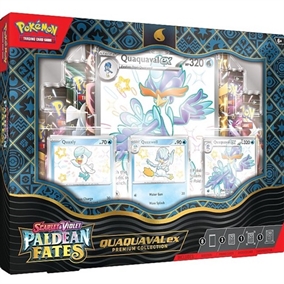 Premium Collection - Quaquaval EX - Paldean Fates - Pokemon kort